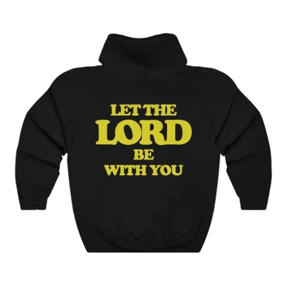 TALENTLESS Let the Lord Be with You Black Hoodie
